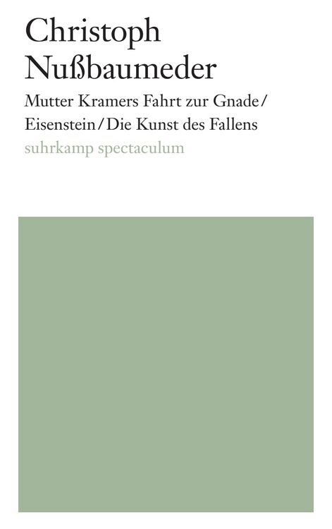 Produktbild: Mutter Kramers Fahrt zur Gnade/Eisenstein/Die Kunst des Fallens