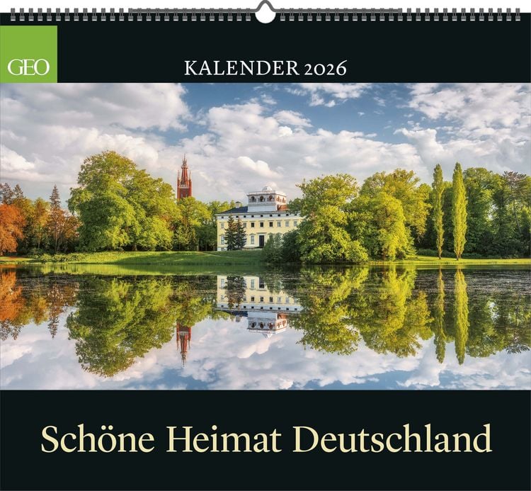 Produktbild: GEO Schöne Heimat Deutschland 2026 - Wand-Kalender - Poster-Kalender - Landschafts-Fotografie - 50x45