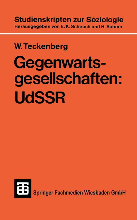 Produktbild: Gegenwartsgesellschaften: UdSSR