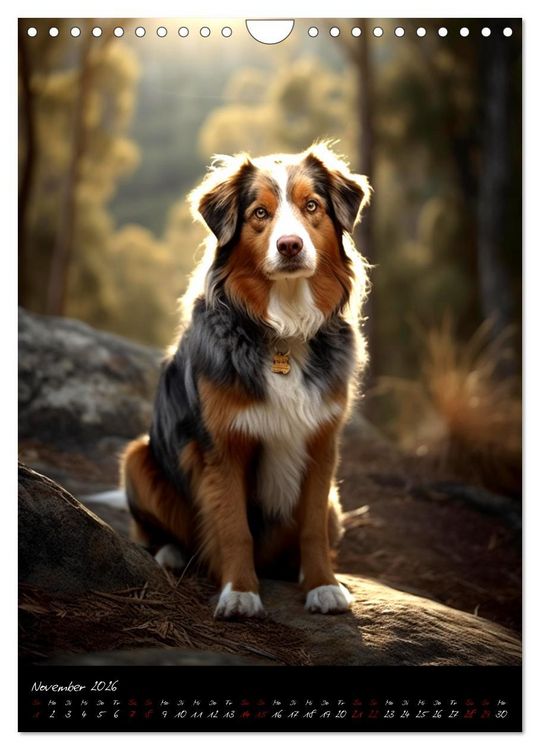 Produktbild: Australian Shepherd (Wandkalender 2026 DIN A4 hoch), CALVENDO Monatskalender