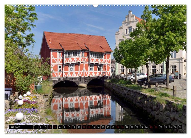 Produktbild: Ein Bummel durch die Hansestadt Wismar (hochwertiger Premium Wandkalender 2026 DIN A2 quer), Kunstdruck in Hochglanz