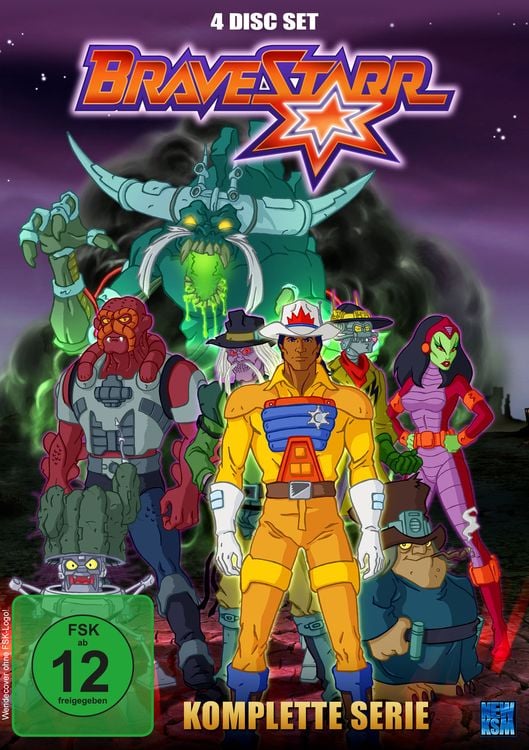 Produktbild: Bravestarr - Gesamtbox inkl. Legende - New Edition [4 DVDs]