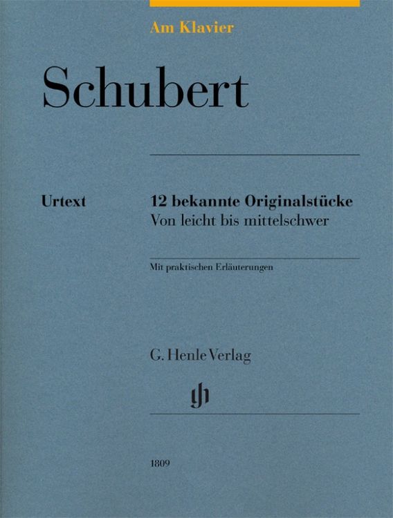 Produktbild: Franz Schubert - Am Klavier - 12 bekannte Originalst&uuml;cke