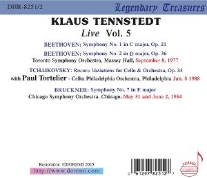 Produktbild: Klaus Tennstedt: Live,Vol. 5
