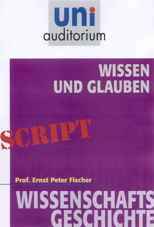 Produktbild: Wissen und Glauben
