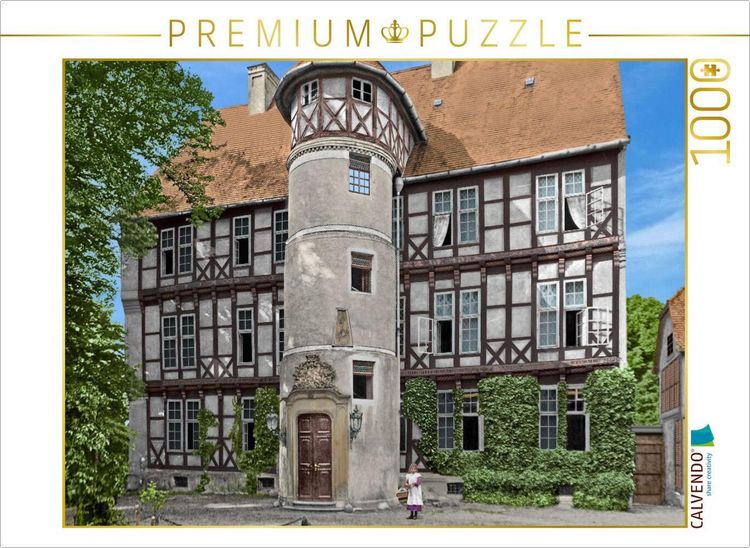 Produktbild: CALVENDO Puzzle Salzwedel - Hauptgeb&auml;ude Probstei (heute Danneil-Museum) um 1907 | 1000 Teile Lege-Gr&ouml;&szlig;e 64x48cm Foto-Puzzle f&uuml;r gl&uuml;ckliche Stunden