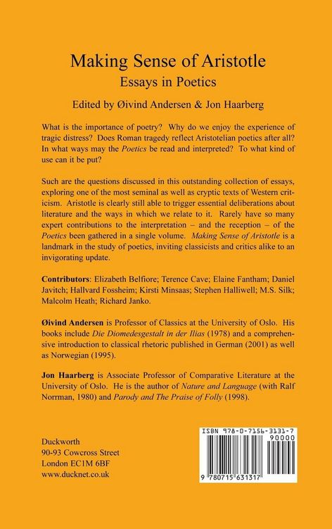 Produktbild: Making Sense of Aristotle