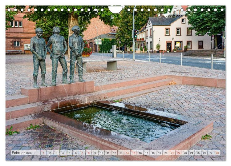 Produktbild: Miltenberg Impressionen (Wandkalender 2026 DIN A4 quer), CALVENDO Monatskalender