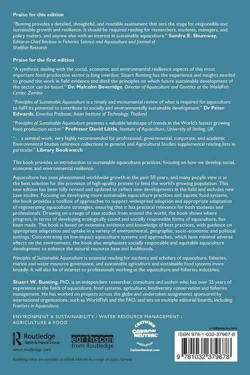 Produktbild: Principles of Sustainable Aquaculture
