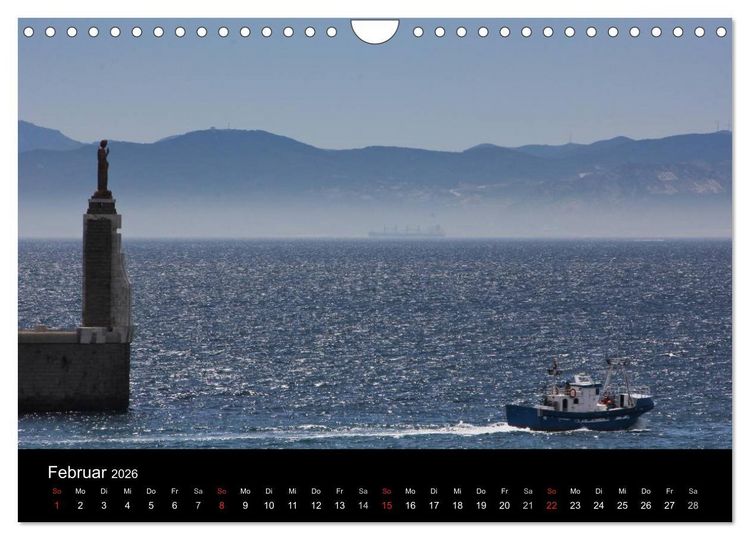 Produktbild: Tarifa - Andalusien (Wandkalender 2026 DIN A4 quer), CALVENDO Monatskalender