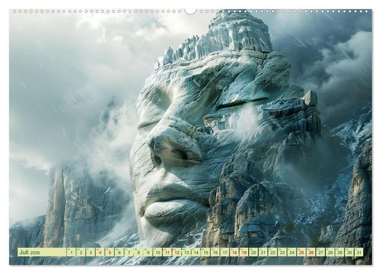 Produktbild: Die vielen Gesichter von Mutter Natur (hochwertiger Premium Wandkalender 2026 DIN A2 quer), Kunstdruck in Hochglanz