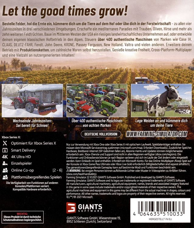 Produktbild: Landwirtschafts-Simulator 22