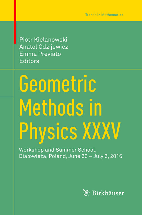 Produktbild: Geometric Methods in Physics XXXV