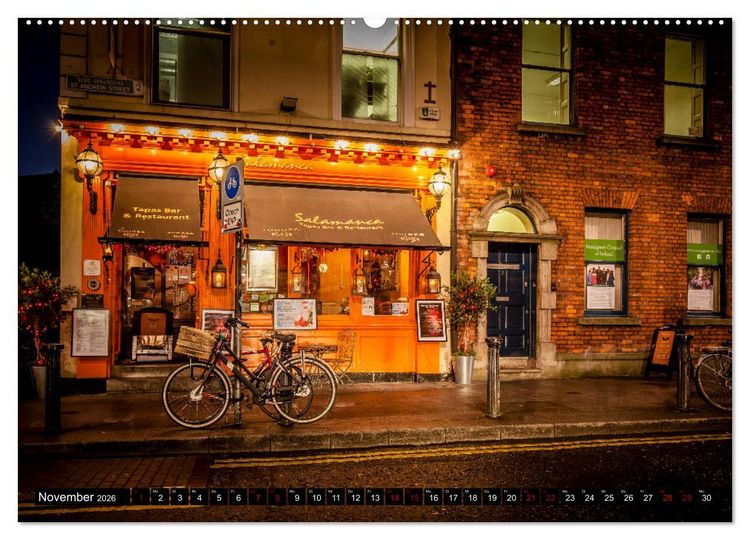 Produktbild: Dublin (Wandkalender 2026 DIN A2 quer), CALVENDO Monatskalender