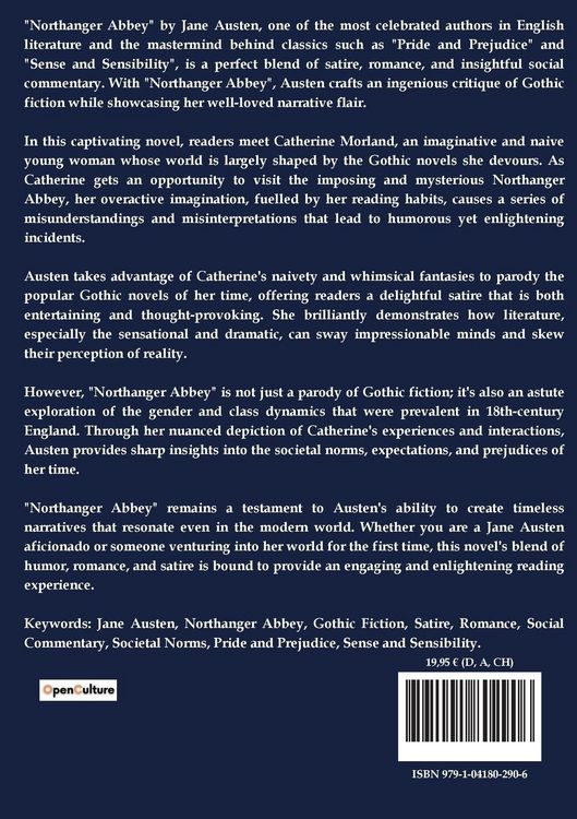 Produktbild: Northanger Abbey