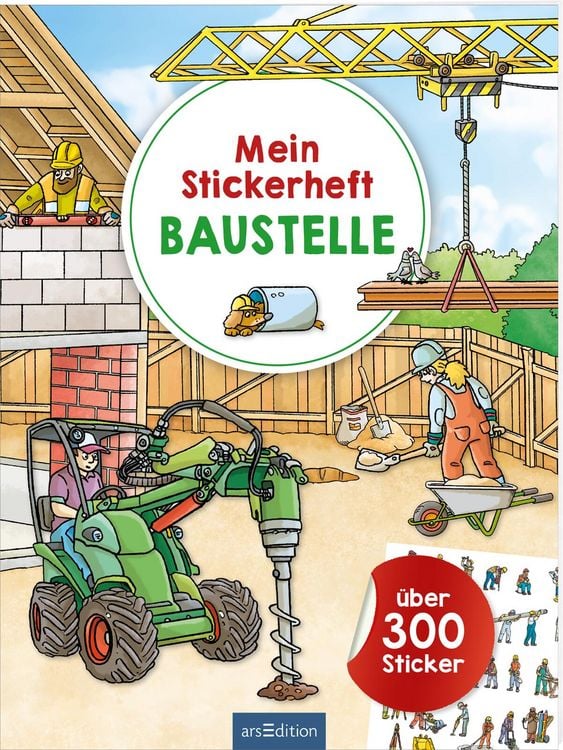 Produktbild: Mein Stickerheft Baustelle