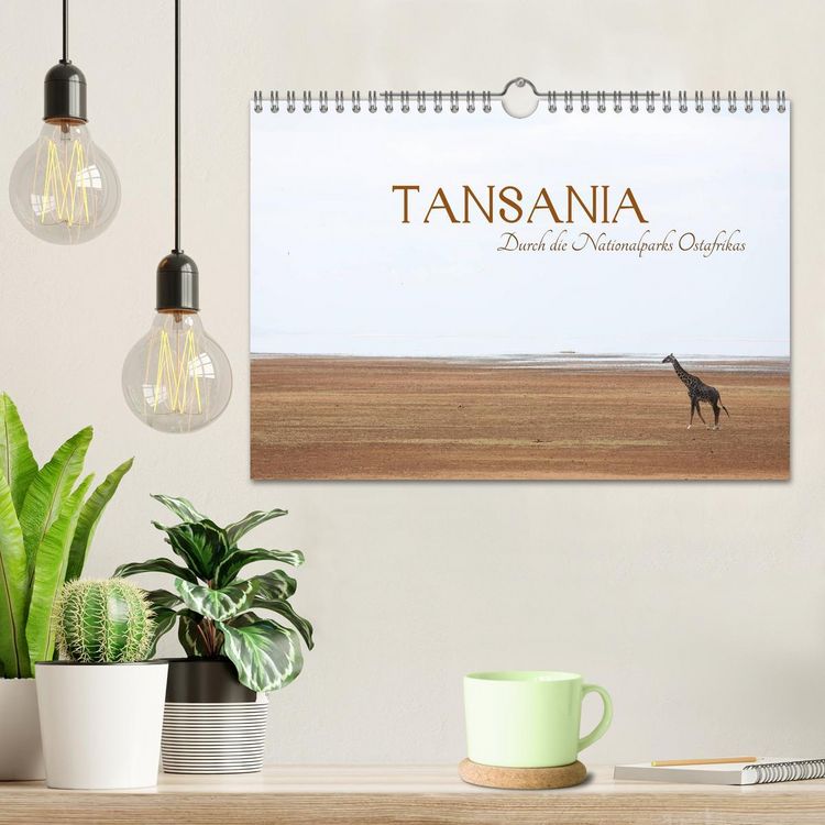 Produktbild: Tansania - Durch die Nationalparks Ostafrikas (Wandkalender 2026 DIN A4 quer), CALVENDO Monatskalender