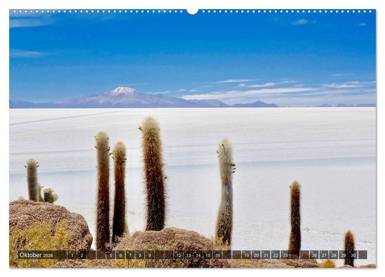 Produktbild: Peru Bolivien Chile (Wandkalender 2026 DIN A2 quer), CALVENDO Monatskalender