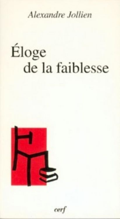 Produktbild: Eloge de la faiblesse