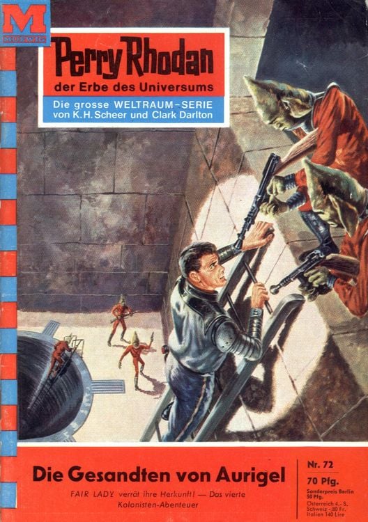 Produktbild: Perry Rhodan 72: Die Gesandten von Aurigel