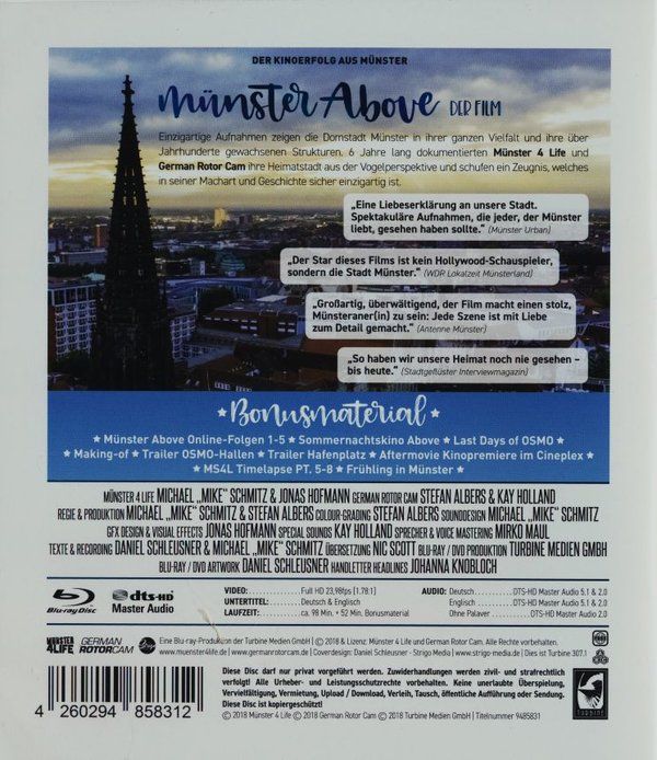 Produktbild: M&uuml;nster Above - Der Film