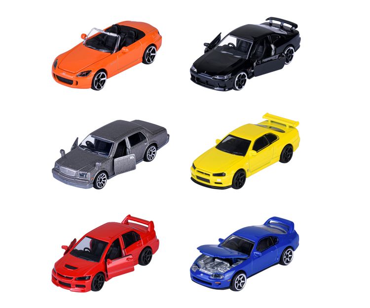 Produktbild: JDM Legends Premium Cars, 6+1-sort.