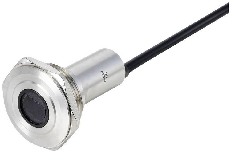 Produktbild: TRU COMPONENTS TC-10091092 ONPOW91-30D10BYSSNR6-24VDC Ber&uuml;hrungsloser Schalter 6 V, 24 V 300 mA 1 x Aus/(Ein) tastend Rot 1 St.