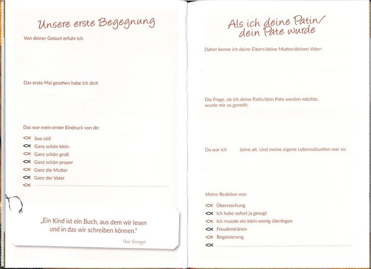 Produktbild: Meinem Patenkind zur Konfirmation - Ein Erinnerungsbuch zum Ausf&uuml;llen und Verschenken
