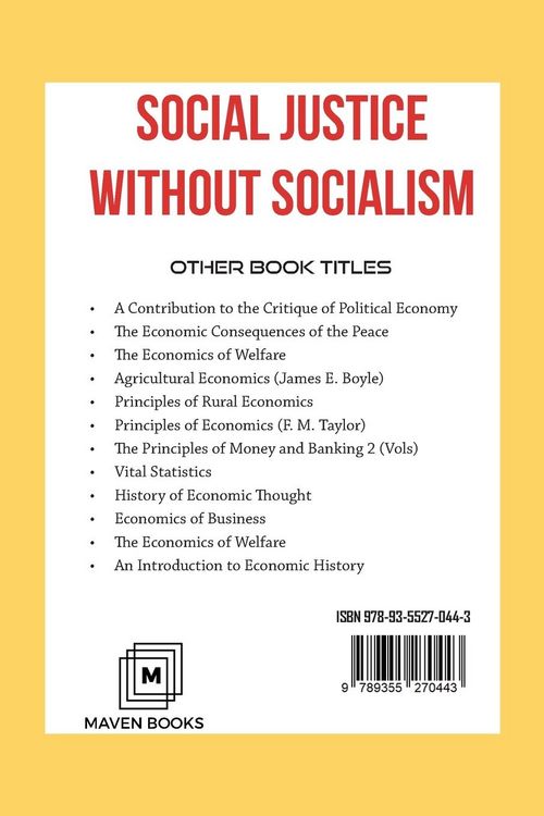 Produktbild: Social Justice Without Socialism