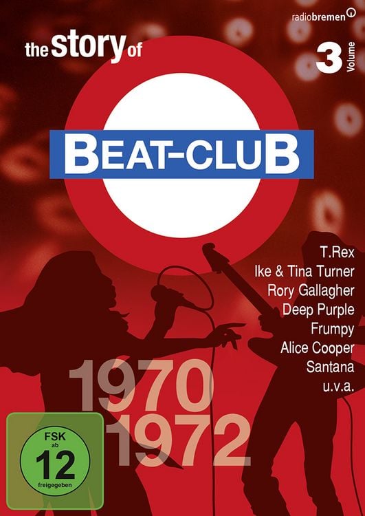 Produktbild: The Story of Beat-Club Volume 3 - 1970-1972 [8 DVDs]