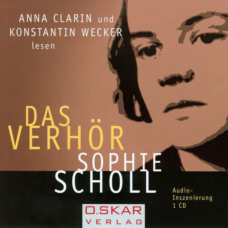 Produktbild: Sophie Scholl - Das Verh&ouml;r