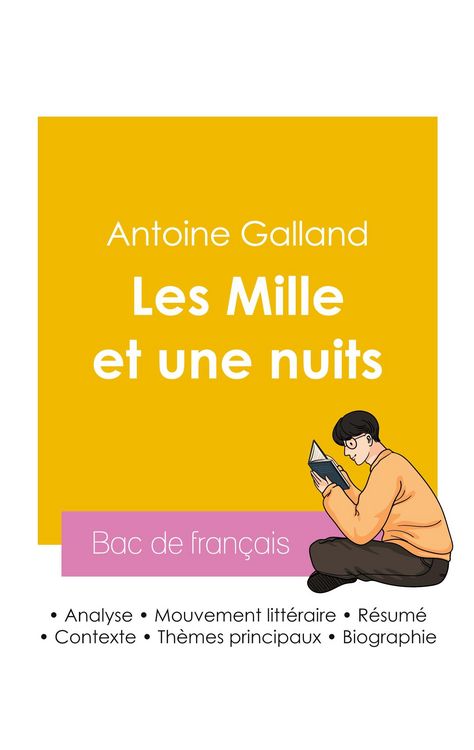 Produktbild: R&eacute;ussir son Bac de fran&ccedil;ais 2026 : Analyse des contes Les Mille et une nuits de Antoine Galland
