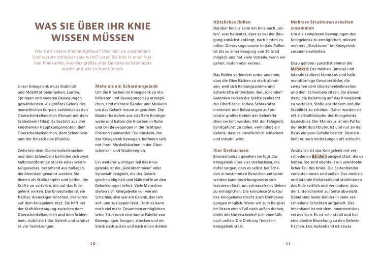 Produktbild: Schluss mit Knieschmerzen