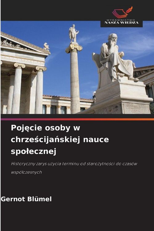 Produktbild: Poj&iquest;cie osoby w chrze&iquest;cija&iquest;skiej nauce spo&iquest;ecznej