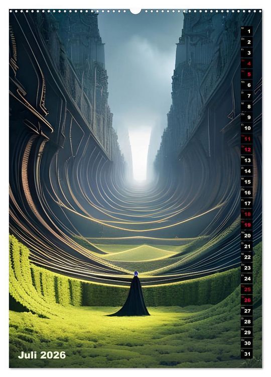 Produktbild: Fantastische Wanderungen (hochwertiger Premium Wandkalender 2026 DIN A2 hoch), Kunstdruck in Hochglanz