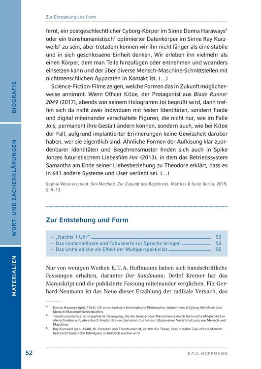 Produktbild: Der Sandmann von E. T. A. Hoffmann (Textausgabe)