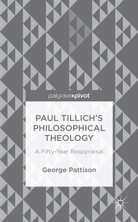 Produktbild: Paul Tillich's Philosophical Theology