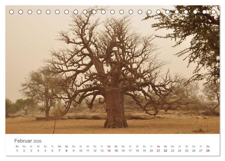 Produktbild: Mali - Dogonland - Weltkultur- und Weltnaturerbe (Tischkalender 2026 DIN A5 quer), CALVENDO Monatskalender