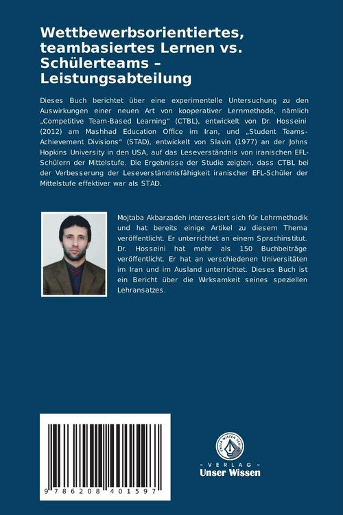 Produktbild: Wettbewerbsorientiertes, teambasiertes Lernen vs. Sch&uuml;lerteams - Leistungsabteilung