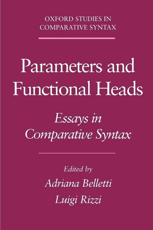 Produktbild: Parameters and Functional Heads