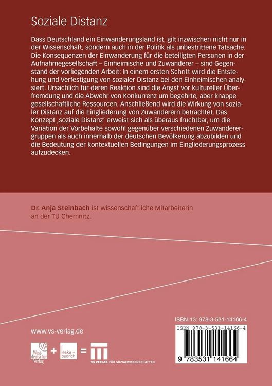Produktbild: Soziale Distanz