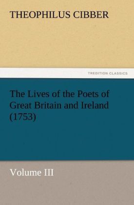 Produktbild: The Lives of the Poets of Great Britain and Ireland (1753)