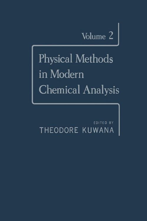 Produktbild: Physical Methods in Modern Chemical Analysis V2