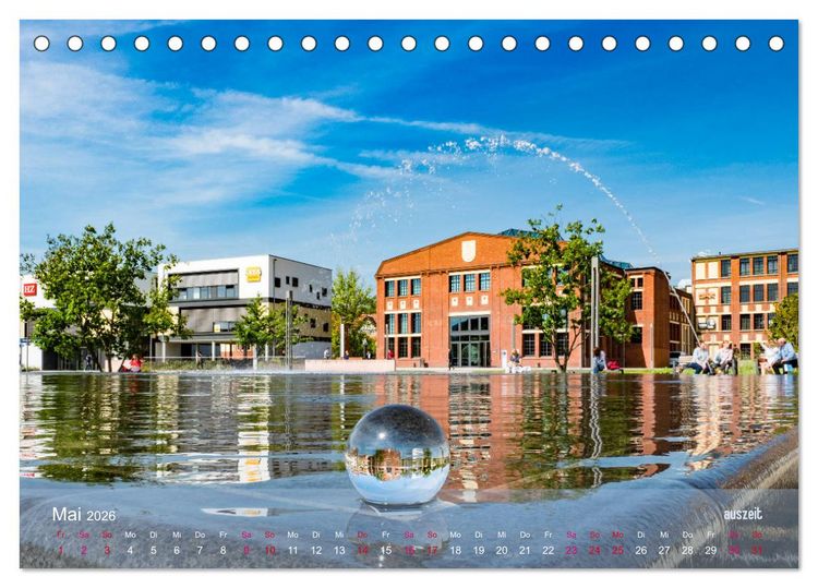 Produktbild: bad hersfeld zeitlos (Tischkalender 2026 DIN A5 quer), CALVENDO Monatskalender
