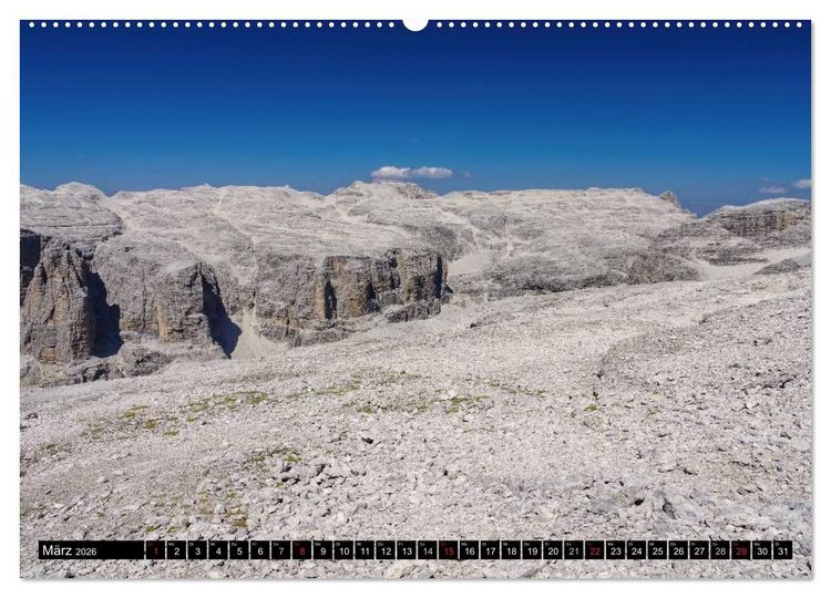 Produktbild: Sellagruppe - Traumhafte Ausblicke in den Dolomiten (Wandkalender 2026 DIN A2 quer), CALVENDO Monatskalender