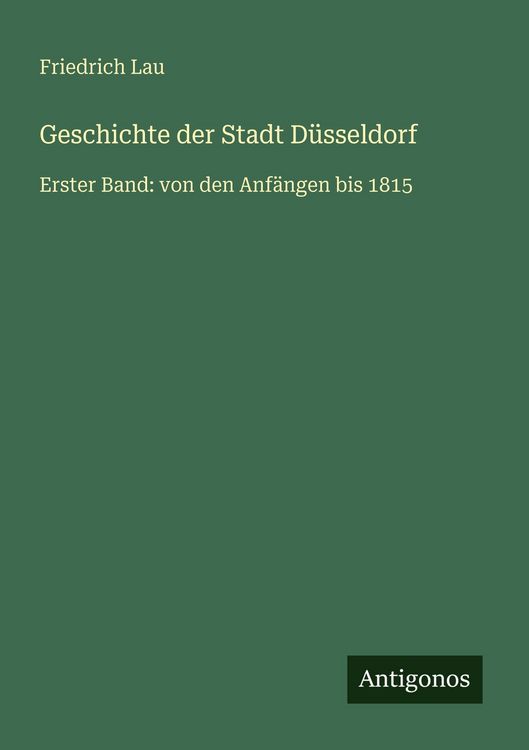 Produktbild: Geschichte der Stadt D&uuml;sseldorf