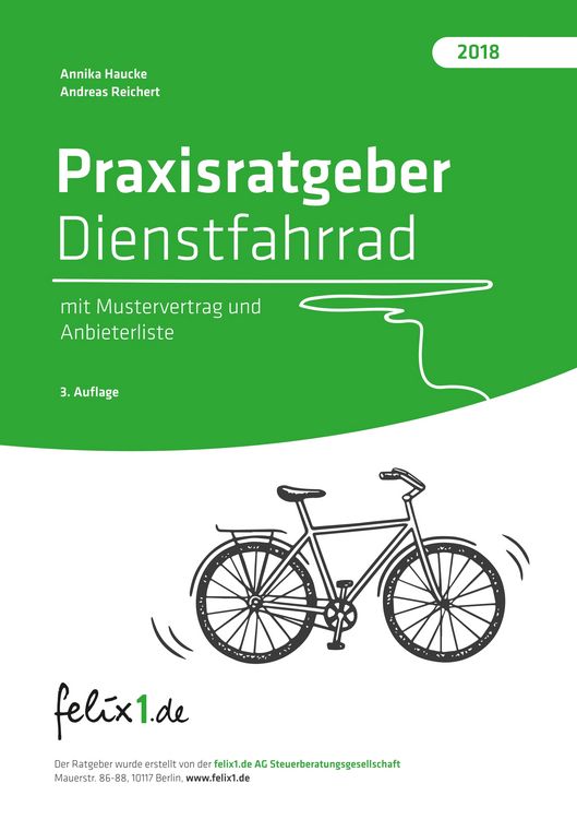 Produktbild: Praxisratgeber Dienstfahrrad