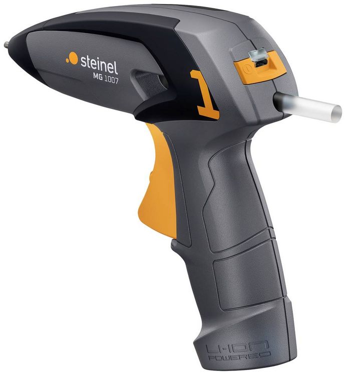 Produktbild: Steinel Mobileglue 1007 Akku Hei&szlig;klebepistole inkl. Ladeger&auml;t, inkl. Ladekabel, inkl. Ladestand-Anzeige, Eco-Modus 7 mm 30 W 3.6 V 1 St.