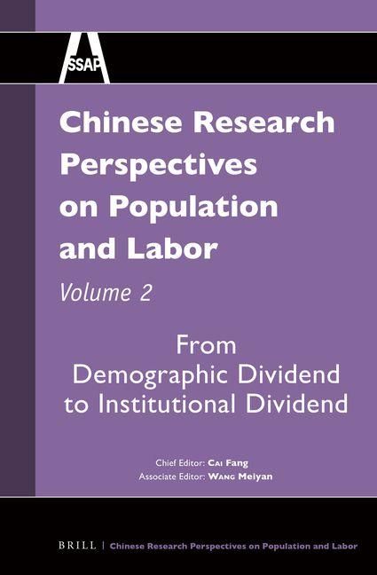 Produktbild: Chinese Research Perspectives on Population and Labor, Volume 2