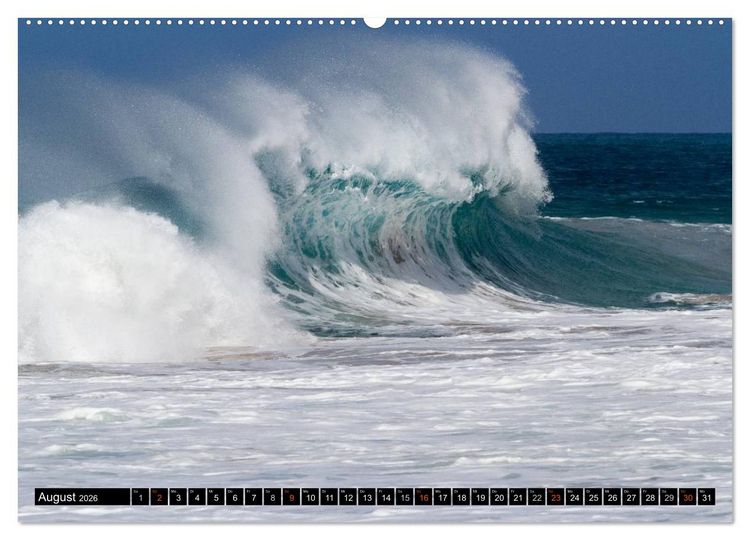 Produktbild: Hawai'i - Teil 2 (Wandkalender 2026 DIN A2 quer), CALVENDO Monatskalender